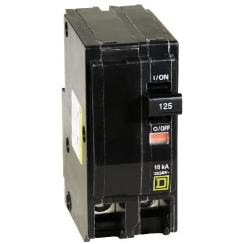 Square D by Schneider Electric QO2125CP QO 125-Amp Two-Pole Circuit Breaker