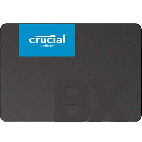 Crucial BX500 240GB 3D NAND SATA 2.5-Inch Internal SSD, up to 540MB/s - CT240BX500SSD1 Black/Blue