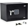 Safe and Lock Box - Safe Box, Safes And Lock Boxes, Money Box, Safety Boxes for Home, Digital Safe Box, Steel Alloy Drop Safe, Includes Keys- SereneLife SLSFE14