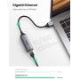 UGREEN USB Ethernet Adapter Aluminum USB 3.0 to Network Gigabit RJ45 LAN 10 100 1000 Mbps Adapter Converter Compatible for Nintendo Switch MacBook Mac Pro Mini iMac XPS Surface Pro Notebook PC
