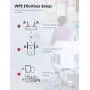 Victure 1200mbps WiFi Range Extender, 2.4G&5G Dual Band WiFi Repeater, WiFi Booster with Ethernet Port, WPS, Simple Setup, Provide a Stable Network for Online Working