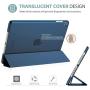 ProCase iPad 10.2 Case 2020 iPad 8th Generation / 2019 iPad 7th Gen Case, Slim Stand Hard Back Shell Protective Smart Cover Case for iPad 10.2 Inch -Navy