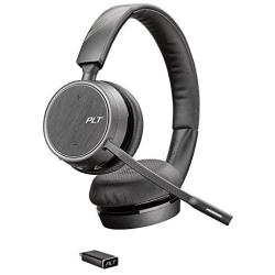 Plantronics 211996-102 Voyager 4220 UC Series Stereo Bluetooth Wireless Headset, USB-C