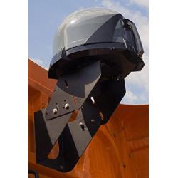 KING MB160 Truck Cab Mount Bracket with Vibration Isolation for KING Tailgater and Quest Satellite Antennas