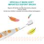 kids& Baby Toothbrush Electric Sonic Battery Powered With Smart Timer and Colorful LED, Baby &kids Electric Toothbrushes—Baby Sonic Toothbtush(BLUE) (Blue)
