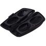 Moto Onfire Saddlebag Speaker Lids, Dual 6x9 inch, Vivid/Glossy Black, Audio Lid Fit for 2014 2015 2016 2017 2018 2019 2020 Harley Touring Road Glide, Street Glide Special