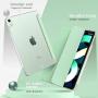 TiMOVO Case for New iPad Air 4th Generation, iPad Air 4 Case (10.9-inch, 2020), [Support 2nd Gen Apple Pencil Charging] Slim Stand Protective Cover Shell with Auto Wake/Sleep - Green