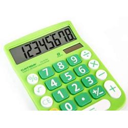 CATIGA CD-8185 Office and Home Style Calculator - 8-Digit LCD Display - Suitable for Desk and On The Move use. (Green)