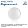 Hyperikon Dimmable A19 LED Light Bulb 14W=75W, E26 Base, CRI84+, UL, Daylight White, 18 Pack