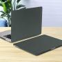 Batianda Case for MacBook Air 13 2020 2019 2018 (A2337/A2179/A1932), Frosted Hard Shell with Keyboard Cover for Mac Air 13 inch Touch ID, C-Midnight Green