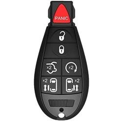 RDBS Keyless Entry Remote 7-Buttons Car Key Fob Fit for Chrysler Town and Country 2008-2015, Dodge Grand Caravan 2008-2014/ Part Number: M3N5WY783X