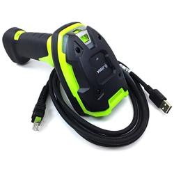 Zebra DS3608-HP (High Performance) Ultra-Rugged Handheld Corded 2D Barcode Scanner/Imager (1D, 2D, PDF417, QR Code and OCR) with USB Cable