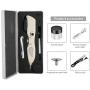Digital Electronic Acupuncture Massage Pen, Health Care Pain Relief Pointer for Back Neck Body with 3 Tip Head