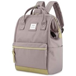 Himawari Travel School Backpack with USB Charging Port 15.6 Inch Doctor Work Bag for Women&Men College Students(123#Lavender)