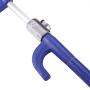 Blueshyhall Anti Theft Device Car Steering Wheel Lock Antitheft Lock Security Lock, Blue and Yellow