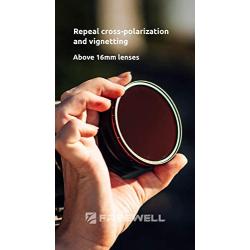 Freewell 62mm Threaded Hard Stop Variable ND Filter All Day 2 to 5 Stop & 6 to 9 Stop - 2Pack