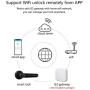 Smart Lock,CATCHFACE Fingerprint Door Lock Keyless Entry Door Lock WiFi Front Door Lock Unlock with Fingerprint/TTlock App/Code/Key Electronic Door Lock for Home Office Apartment Garage School Airbnb