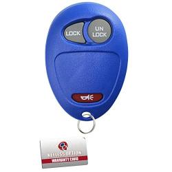 KeylessOption Keyless Entry Remote Car Key Fob for Venture Canyon Hummer H3 Colorado L2C0007T -Blue
