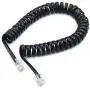 Telephone Cord Detangler,AIMIJIA Black Coiled Telephone Handset Cord 6 Ft Uncoiled(1.1 Ft Coiled) and (Handset Cord+Detangler) Telephone Cord Detangler,AIMIJIA Black Coiled Telephone Handset Cord 6 Ft Uncoiled(1.1 Ft Coiled) and (Handset Cord+Detangler)