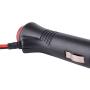 Carviya Car Motorbike/Motorcycle 12V-24V Cigarette Lighter Power Supply Adapter Plug Cable with Switch Button Built-in 5A Fuse (3 Meters)