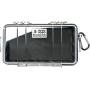 Pelican 1060 Micro Case - for iPhone, GoPro, Camera, and More (Black/Clear)