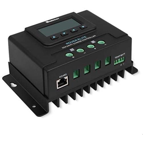Renogy Rover Elite 20 amp MPPT Solar Charge Controller, 20A, With Lcd Display
