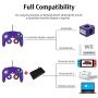Gamecube Controller, Classic Wired Controller for Wii Nintendo Gamecube (Purple)
