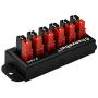 Chunzehui F-1011 6-Position 45A Power Pole Distribution Block Module, Connector Power Splitter Distributor Source Strip.