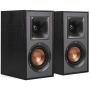 Klipsch R-41M Powerful Detailed Bookshelf Home Speaker Set of 2 Black