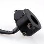 Keenso 2PCS Universal 7/8'' Motorcycle Handlebar Left and Right Side Headlight Hazard Width Lamp Horn Turn Signal Light High/Low Beam Switch