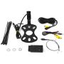 Brandmotion 9002-8857 Rear Vision System with Infrared Camera and Adjustable Bracket for 2007-2018 Jeep Wrangler JK with Factory Display