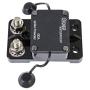 GLOSO E9A Waterproof Breaker Auto Reset (T1) 60A Side by Side Stud IP67 Marine Hi-Amp Circuit Breaker (60A)