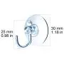 Suction Cup Hooks Clear Plastic Sucker Pads for Window Glass Shower Bathroom Kitchen Wall with 4 Styles 60 mm 50 mm 40 mm 30 mm Support Festivals Parties Events Theme Carnival Decorations (30 mm) Suction Cup Hooks Clear Plastic Sucker Pads for Window Glass Shower Bathroom Kitchen Wall with 4 Styles 60 mm 50 mm 40 mm 30 mm Support Festivals Parties Events Theme Carnival Decorations (30 mm)
