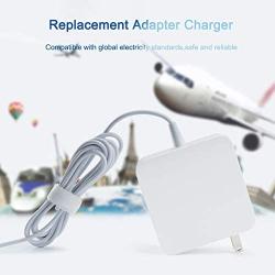 Great Replacement 45W T Power Adapter Charger for Mac Book Air 11-inch and 13-inch (45T)