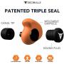 Decibullz - Custom Molded Earplugs, 31dB Highest NRR, Comfortable Hearing Protection for Shooting, Travel, Swimming, Work and Concerts