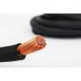 TEMCo WC0180-50 (25 Blk, 25 Red) 2 Gauge AWG Welding Lead & Car Battery Cable Copper Wire BLACK + RED | MADE IN USA