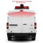 Misayaee Car Third Roof Top Mount Brake Lamp Camera Brake Light HD Rear View Backup Parking Camera for NV 1500 2500 3500 NV Cargo Van(2012-2019) Transporter
