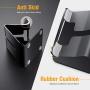 Verigle, , Aluminum, Desktop Tablet Dock, Smartphone, Holder Compatible With 4~8inch iPhone Xs XR 8 X 7 6 6s Plus SE 5 5s, Tablet, All Android, Black, 1 Pack