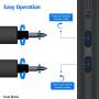 Docosu Cordless Electric Screwdriver Mini Electric Screwdriver Lithium Electric Precision Screwdriver Rechargeable Electronics Power Screwdriver Sets With LED Light Electric Screwdriver Rechargeable