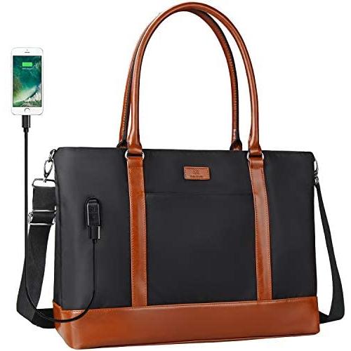 Woman Laptop Tote Bag,USB Teacher Bag Large Work Bag Purse Fits 17 in Laptop Woman Laptop Tote Bag,USB Teacher Bag Large Work Bag Purse Fits 17 in Laptop