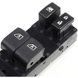 DNA Motoring WSW-042 Factory Style Driver Side Master Power Window Lifter Switch For NISSAN PATHFINDER 2007-2012