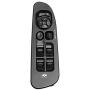 BASIKER Driver & Passenger Black Door Window Switch Panel Bezel for 2002-2010 Dodge Ram 1500 2500 3500 Front Right & Left Window Button Border Trim