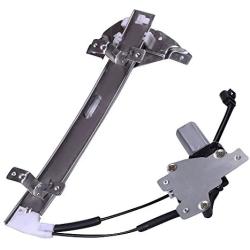 cciyu Rear Right Passengers Side Power Window Lift Regulator with Motor Assembly Replacement Replacement fit for 1997-2003 Pontiac Grand Prix 4 Door