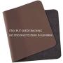 Bedsure Genuine Leather Desk Pad, Office Desk Mat Blotter on top of desks, Large Computer Desk Mat, Waterproof Non Slip Desk Pad Protector for Office and Home (Brown, 15.7x31.5 inches)