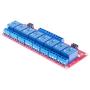 KNACRO 8-Channel 10A Relay Module DC 24V with Optocoupler Isolation High Low Level Triger for Arduino(DC 24V 10A, 8-Channel)