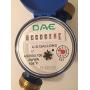 DAE AS250U-100 1'' Water Meter, Measuring in Gallon + Couplings