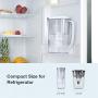 SimPure Water Filter Pitcher, 12 Cup Clearly Water BPA-Free, Reduce TDS, Chlorine, Lead, Fluoride, Heavy Metals Taste and Odor, 3.5L Large, DP03(12 Cup)