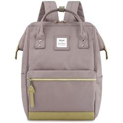Himawari Travel School Backpack with USB Charging Port 15.6 Inch Doctor Work Bag for Women&Men College Students(123#Lavender)