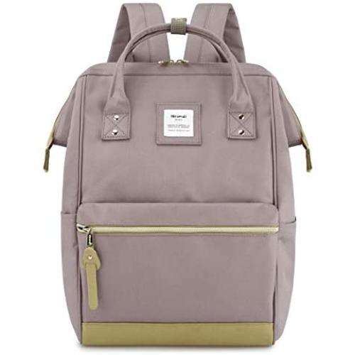 Himawari Travel School Backpack with USB Charging Port 15.6 Inch Doctor Work Bag for Women&Men College Students(123#Lavender)