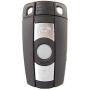 cciyu KR55WK49127 X 2 Flip Key Fob with Key Blade 3 buttons Replacement for 05 06 07 08 09 10 11 12 13 for B MW X5 X6 Z4 1 3 5 6 7 Replacement Uncut Smart Remote Fob Key with FCC KR55WK49123